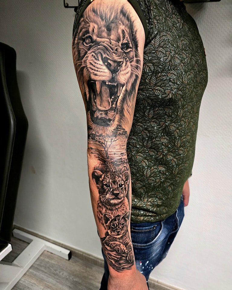 Tatouage par El Menthos