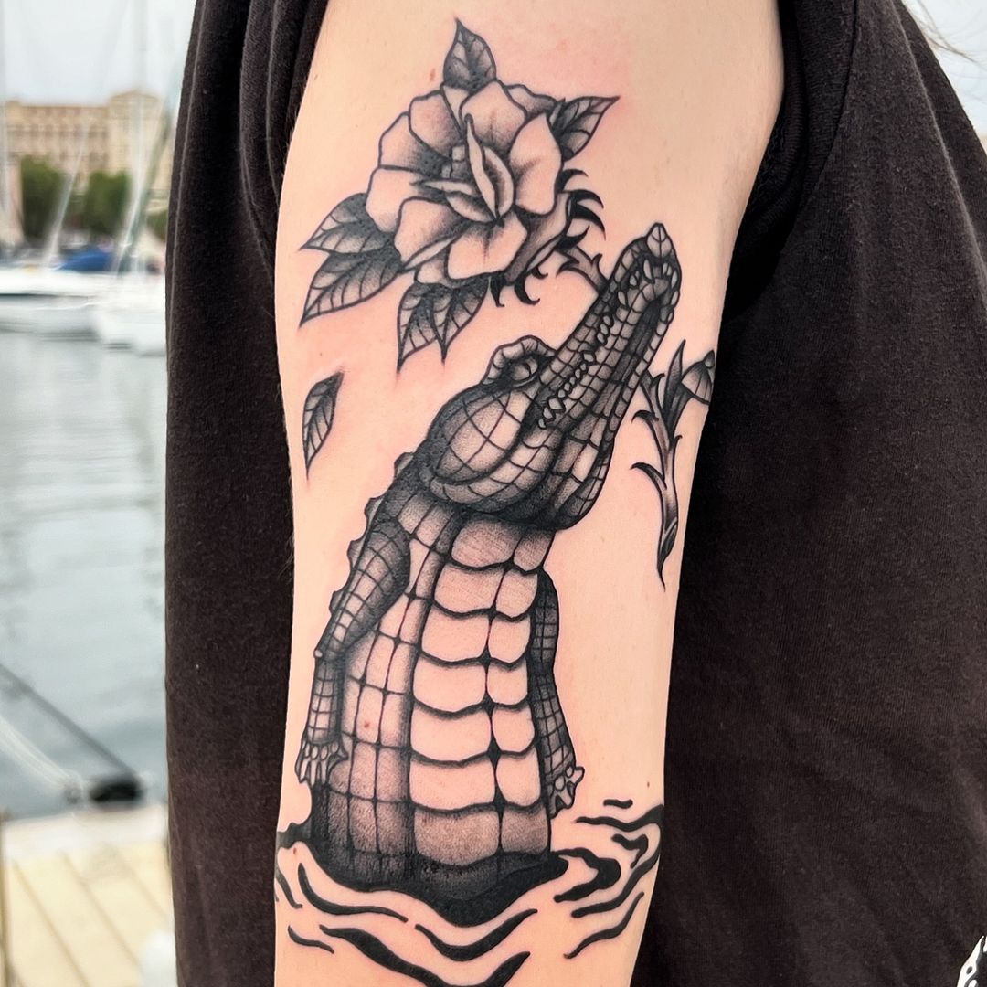 Tatouage par Juan Más
