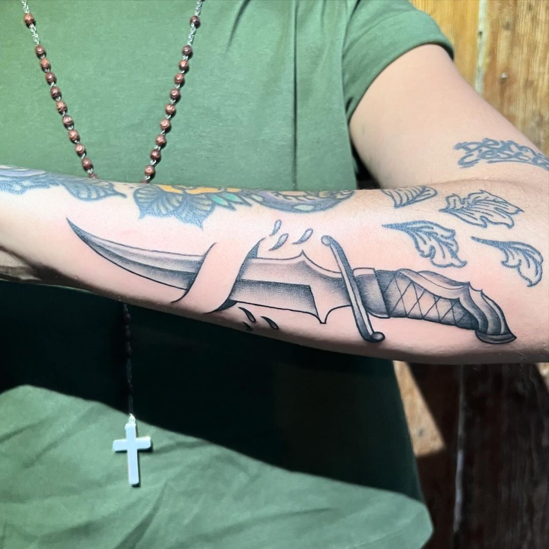 Tatouage par Juan Más