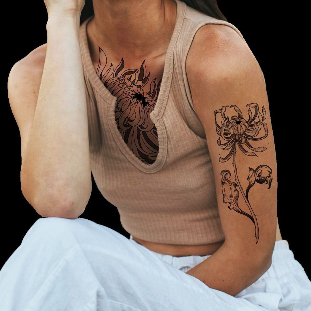 Tatouage par Ju Tattoo Marseille