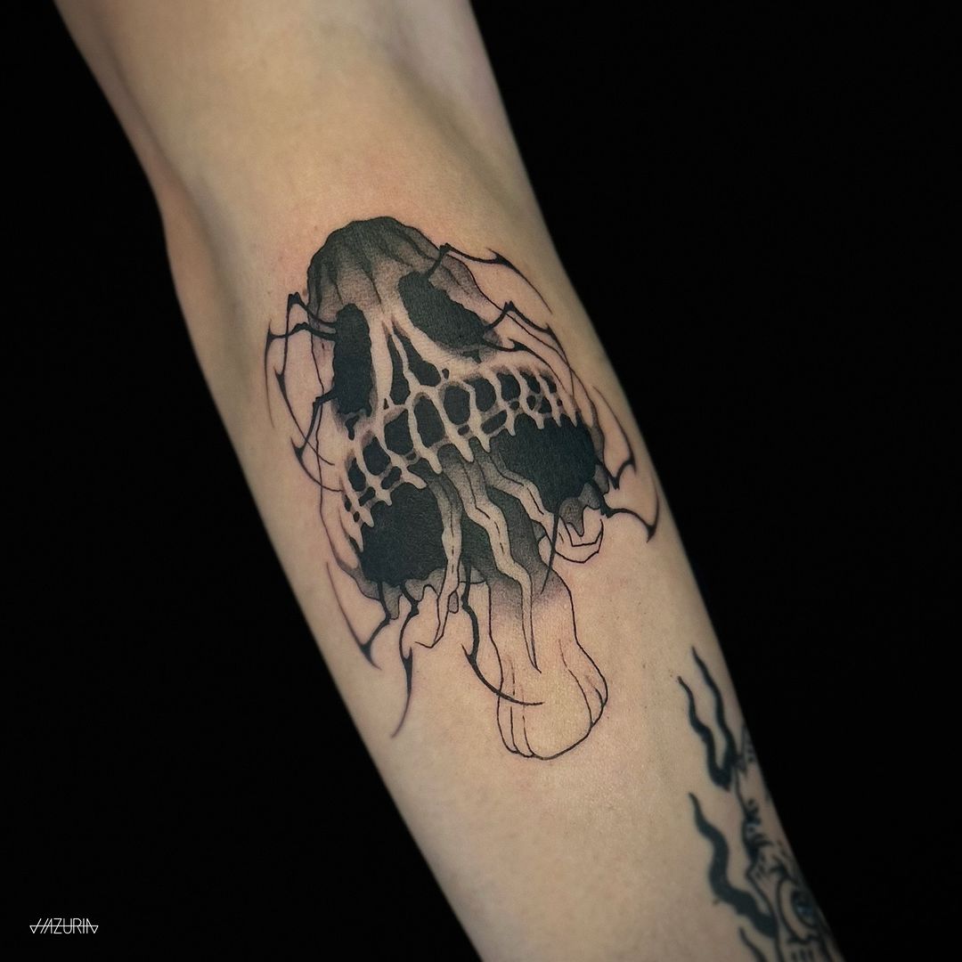 Travail de Hazuria Tattoo Marseille