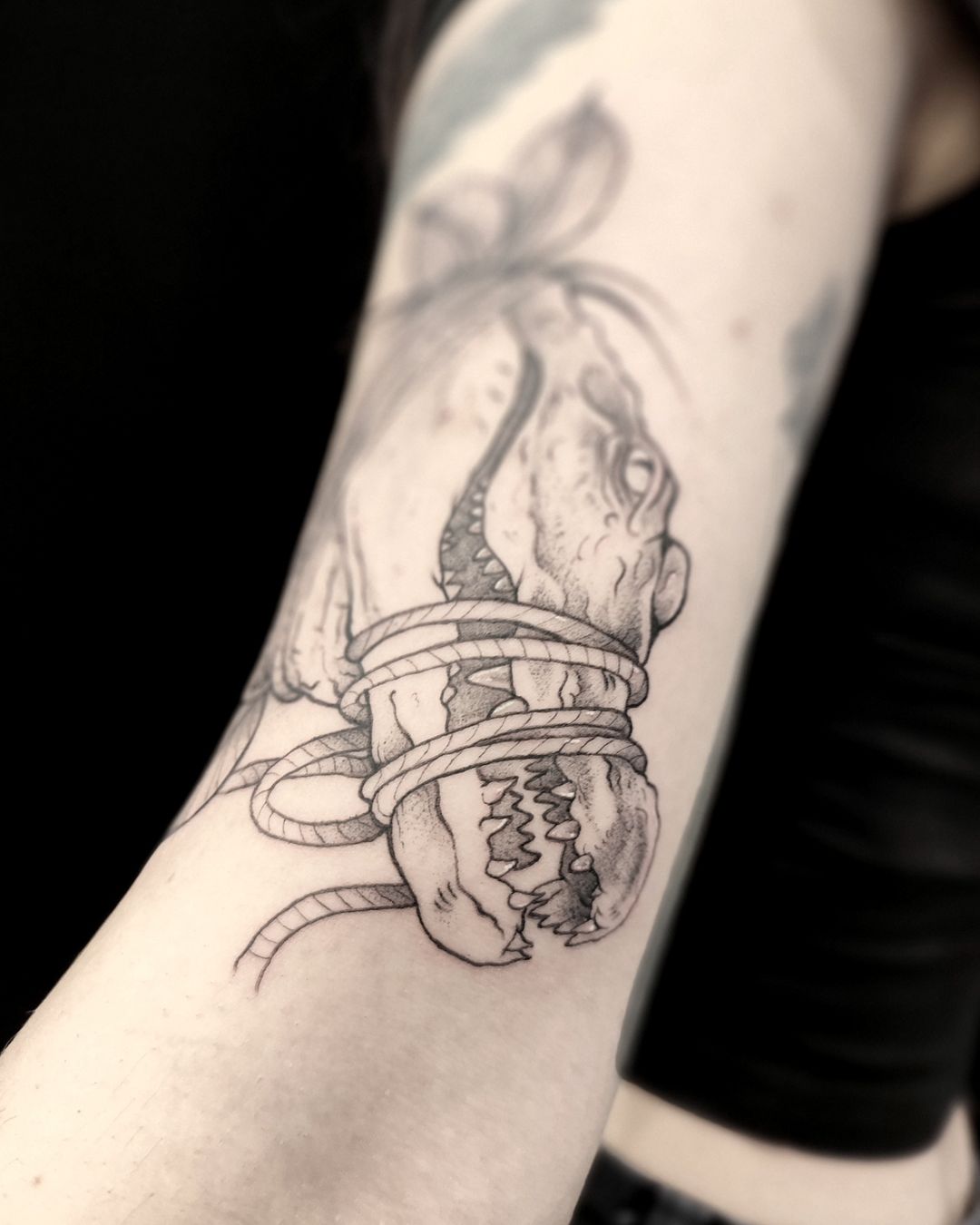 Travail de BAZE Tattoo Marseille