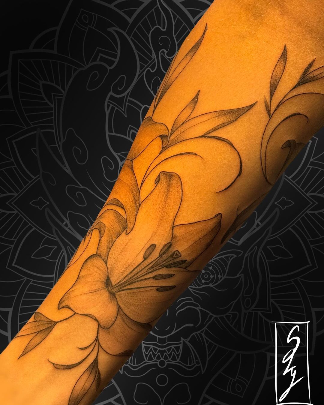 Tatouage par Sly Rabe
