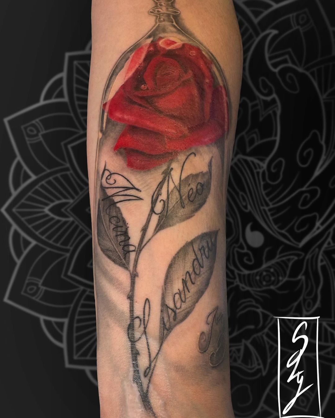 Tatouage par Sly Rabe