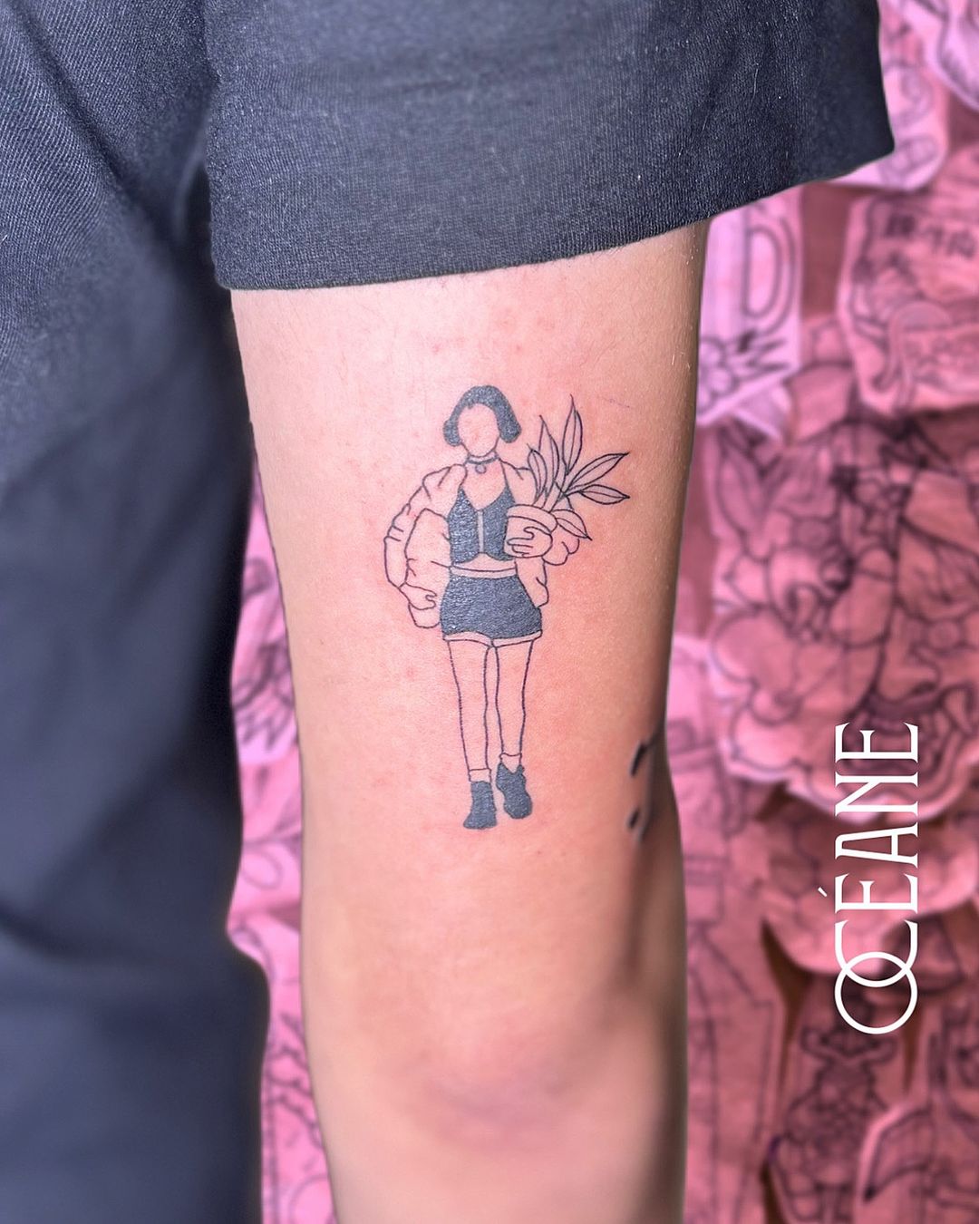 Tatouage par Océane Fille À Papa Tattooshop