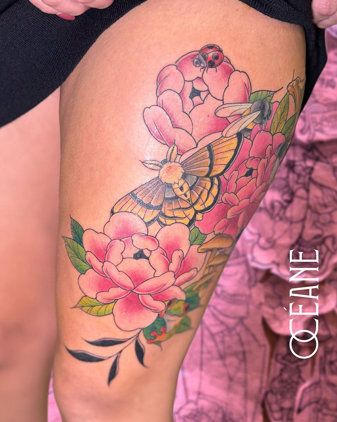 Tatouage par Océane Fille À Papa Tattooshop