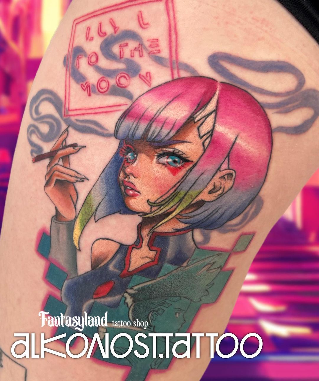 Tatouage par Fantasyland Tattoo