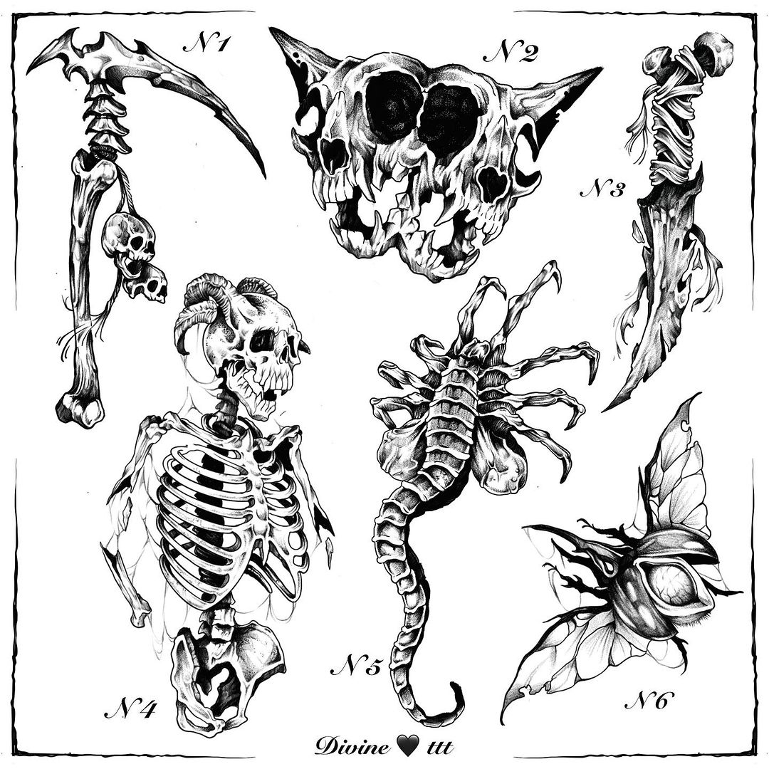 Portfolio de Divine Blackheart Tattoo