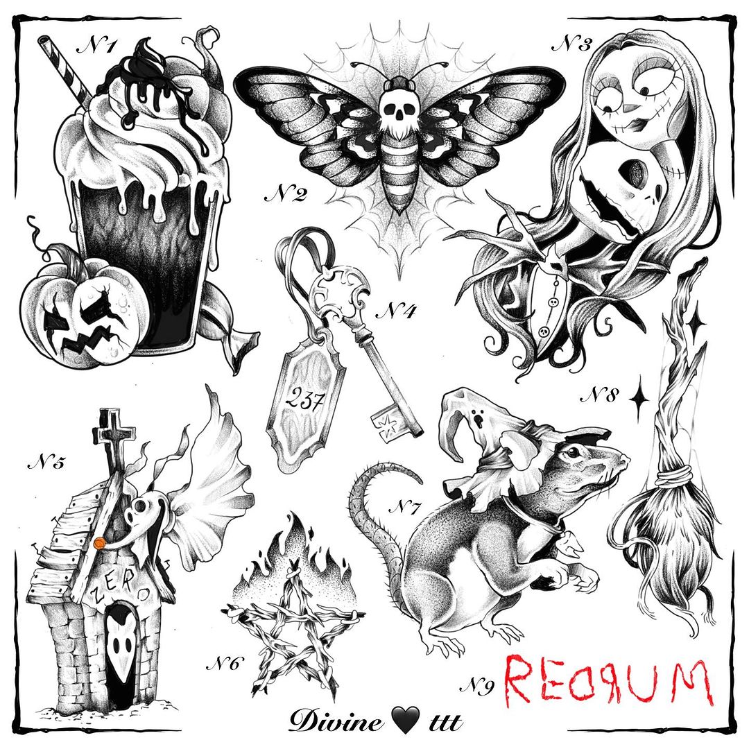 Portfolio de Divine Blackheart Tattoo