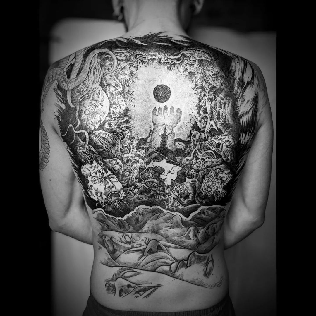 Tatouage par Selrak