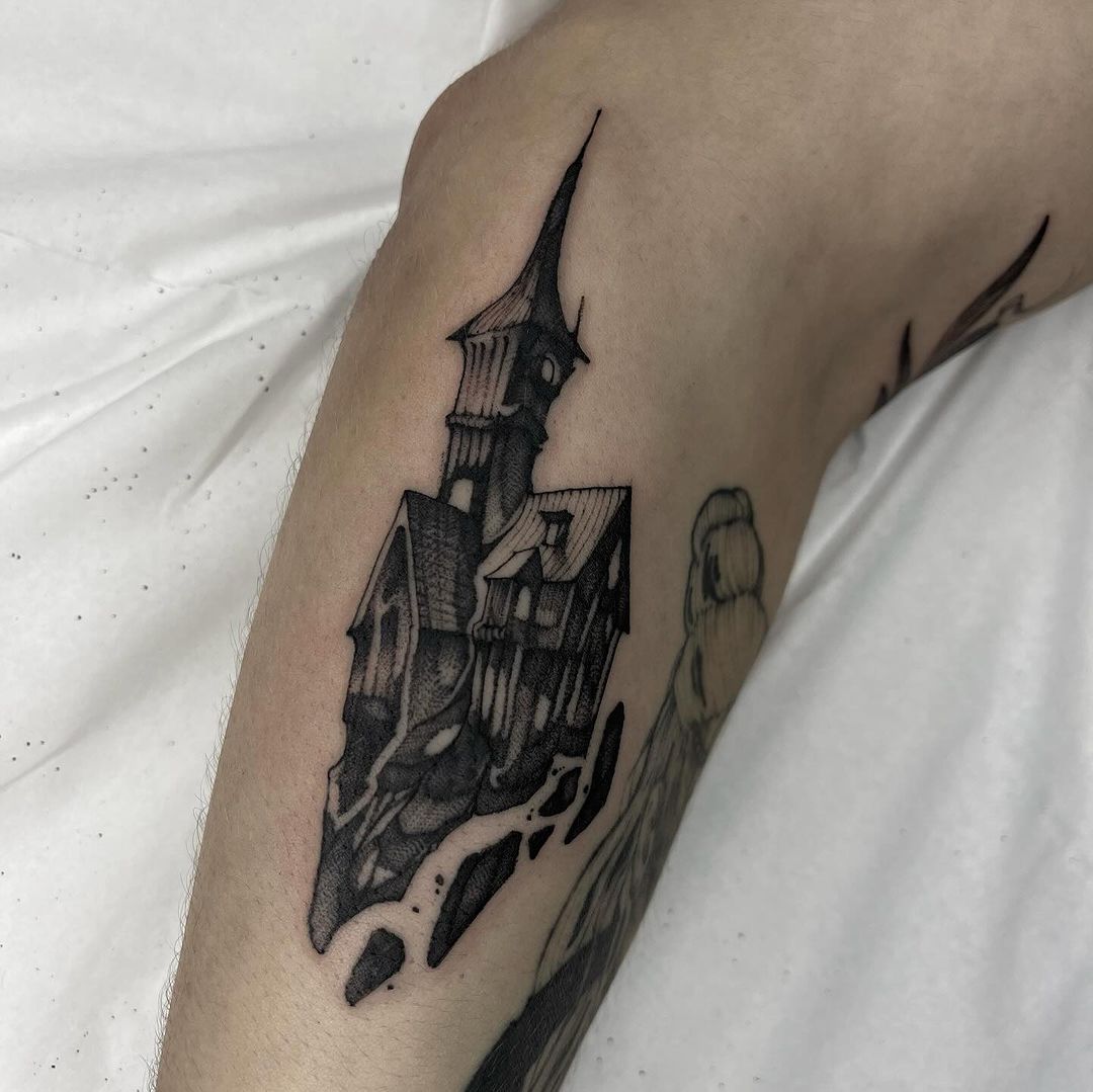 Tatouage par Quentin BLACK Tattoo MTP