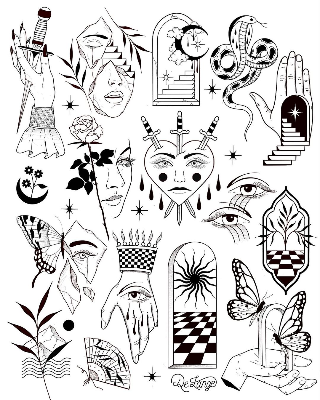 Tatouage par De Lange