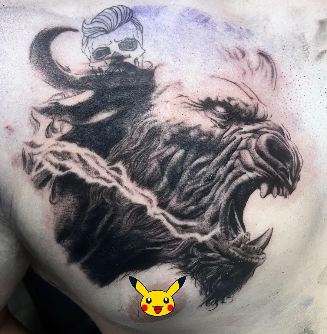 Tatouage par Scaletta Tatoueur