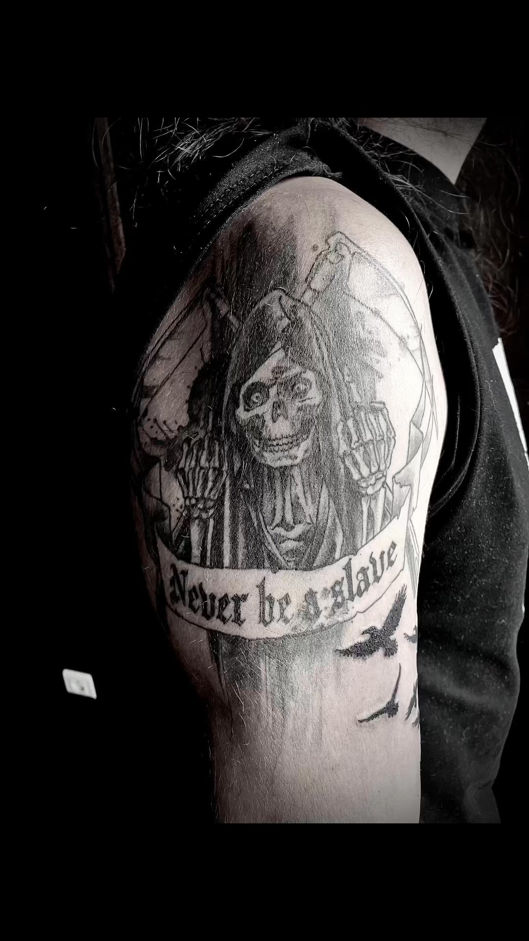 Tatouage par Caro Vespera