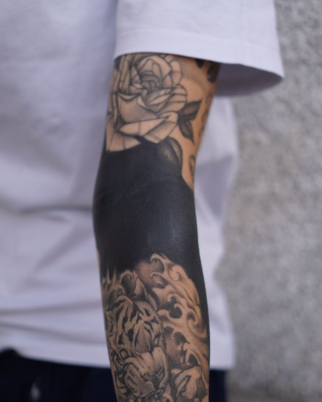 Portfolio de Blackwork Brushstroke Tattoo Toulouse
