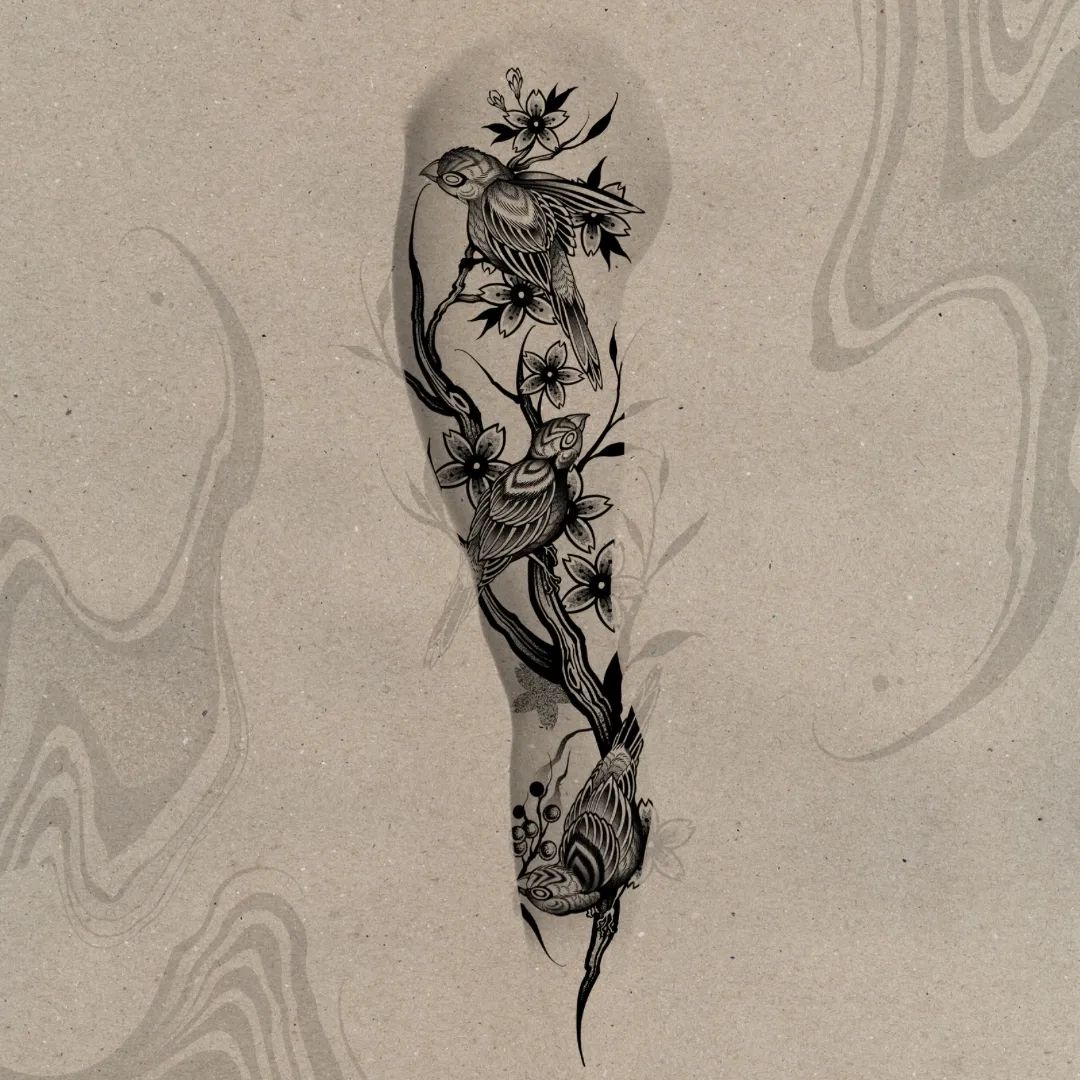 Tatouage par Tiesda