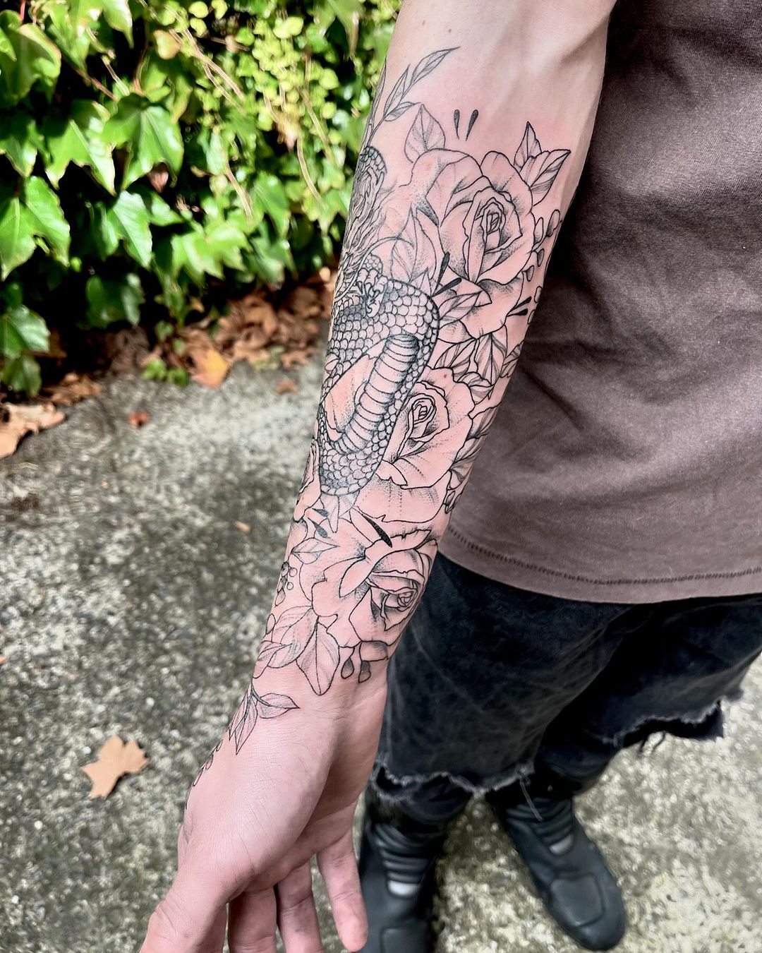 Tatouage par Meriem Califano