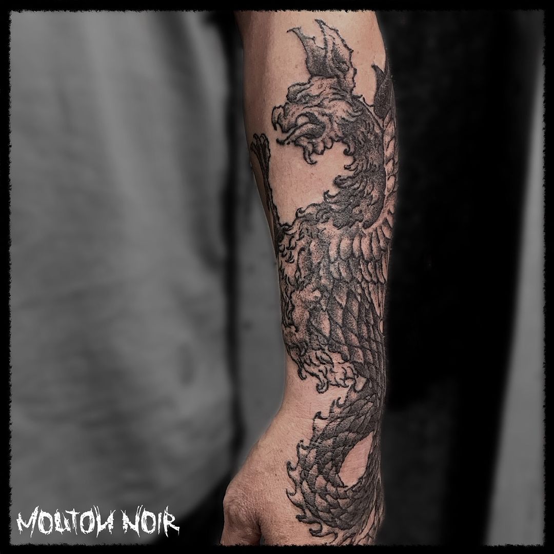 Tatouage par Julien Mouton Tatouage Abstrait