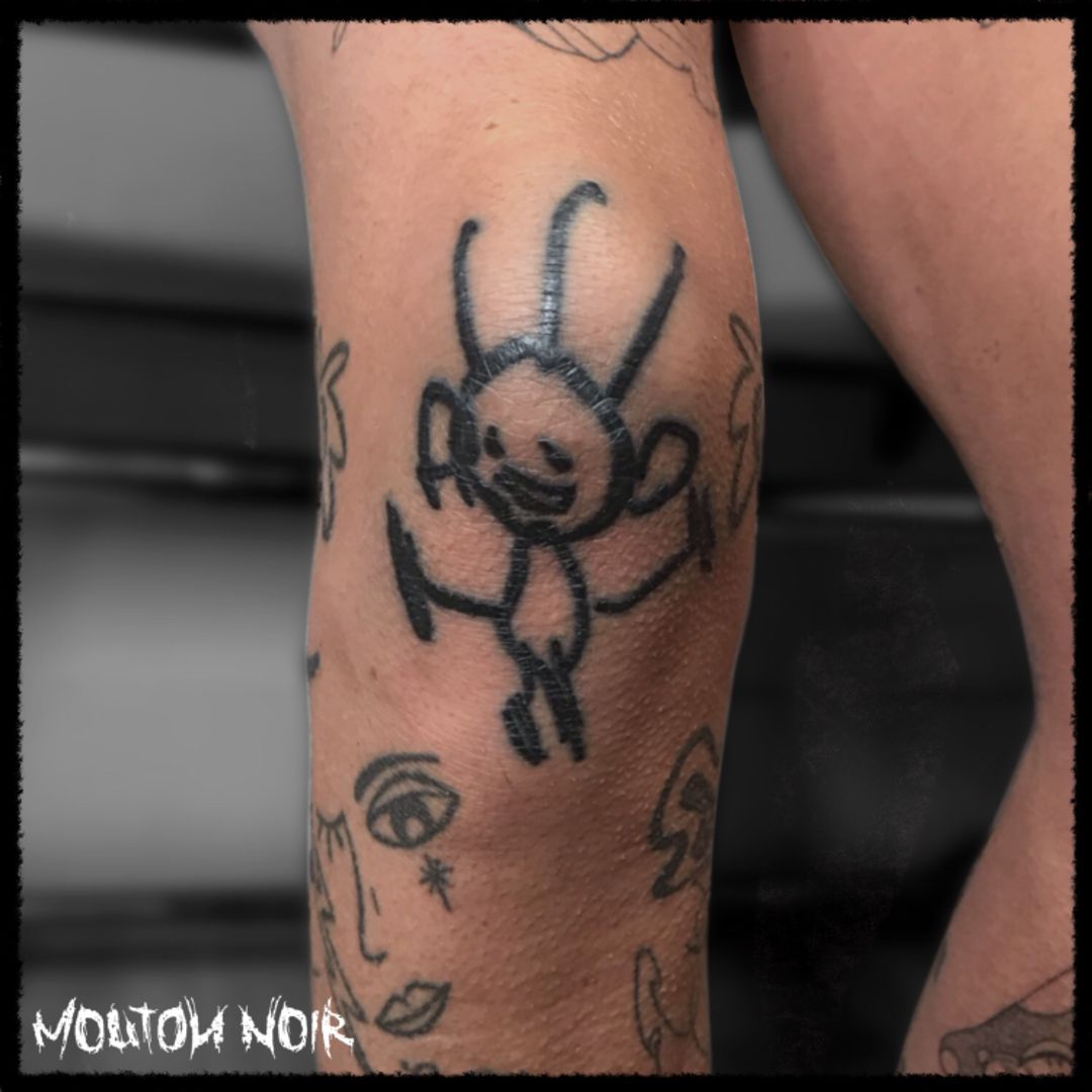 Tatouage par Julien Mouton Tatouage Abstrait