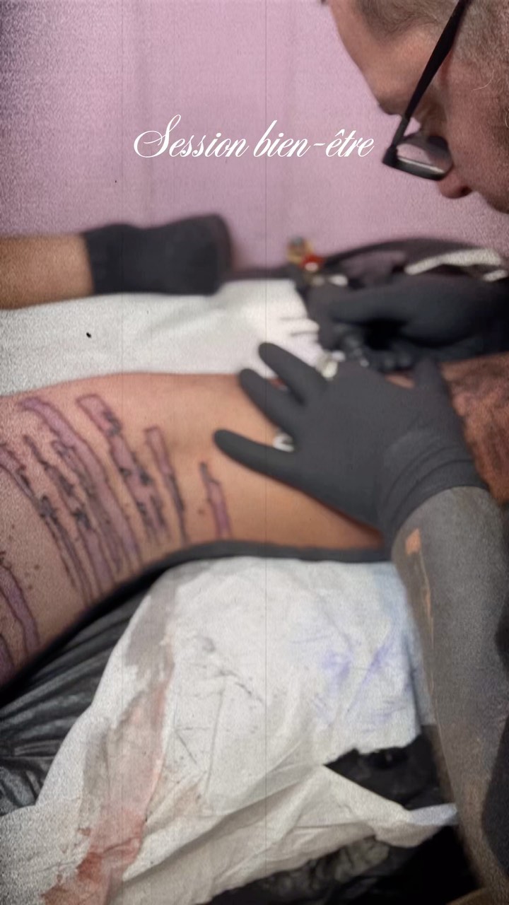 Portfolio de Julien Mouton Tatouage Abstrait