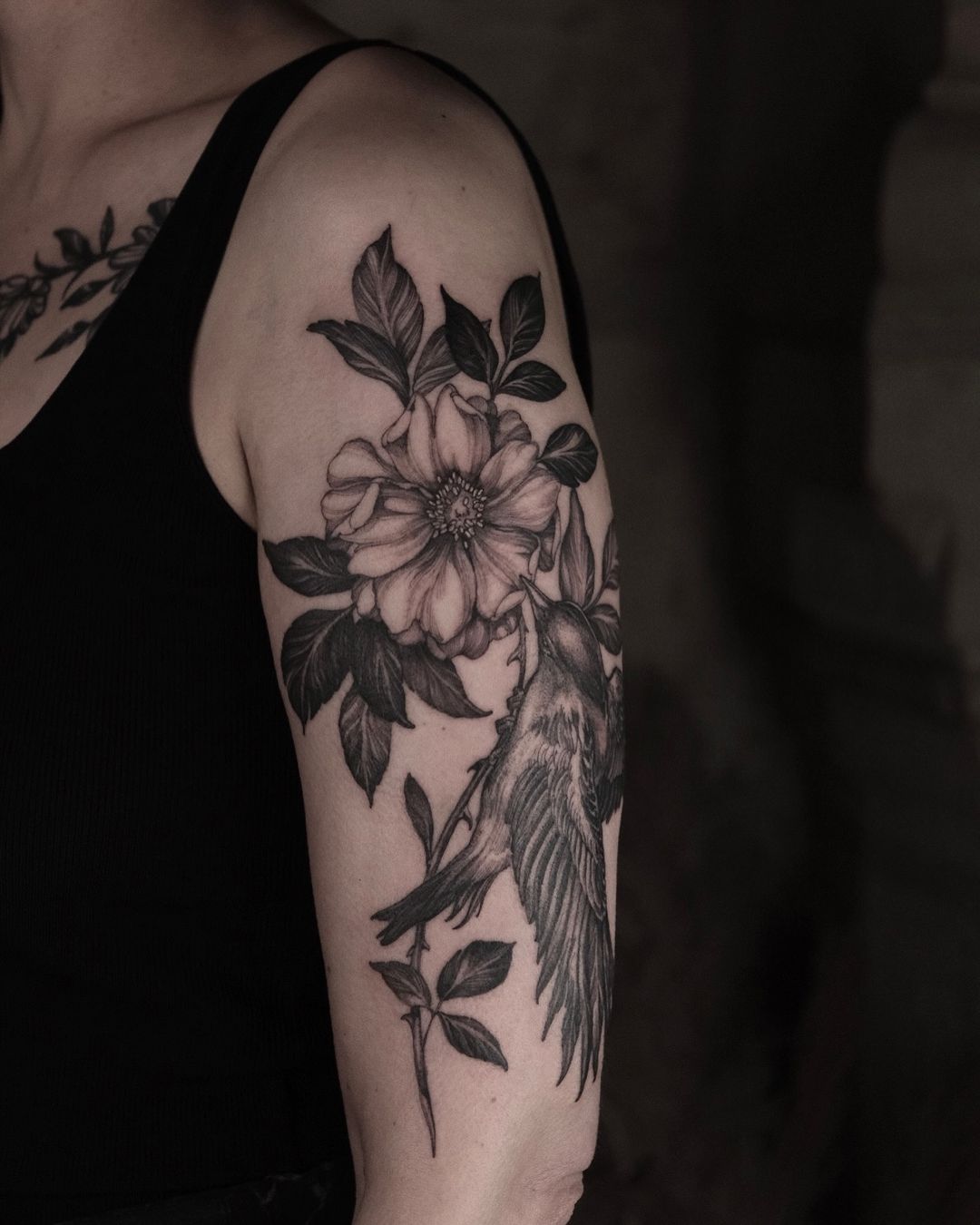 Tatouage par Laura Mars