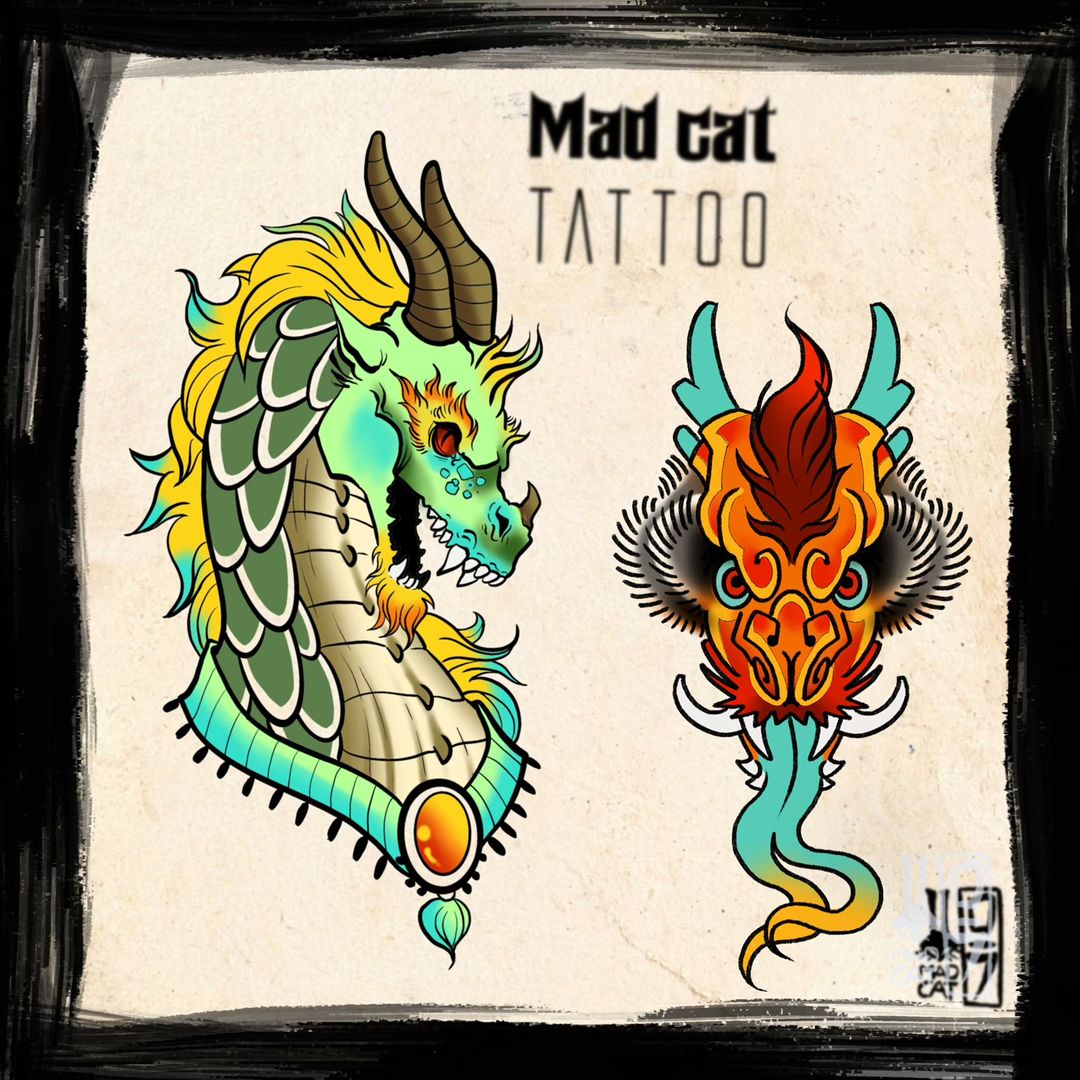 Tatouage par Mad Cat Tattoo
