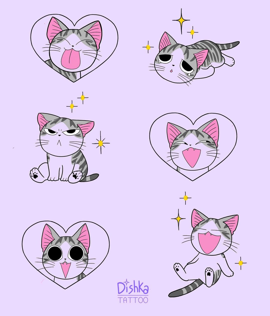 Tatouage par Élodie Dishka