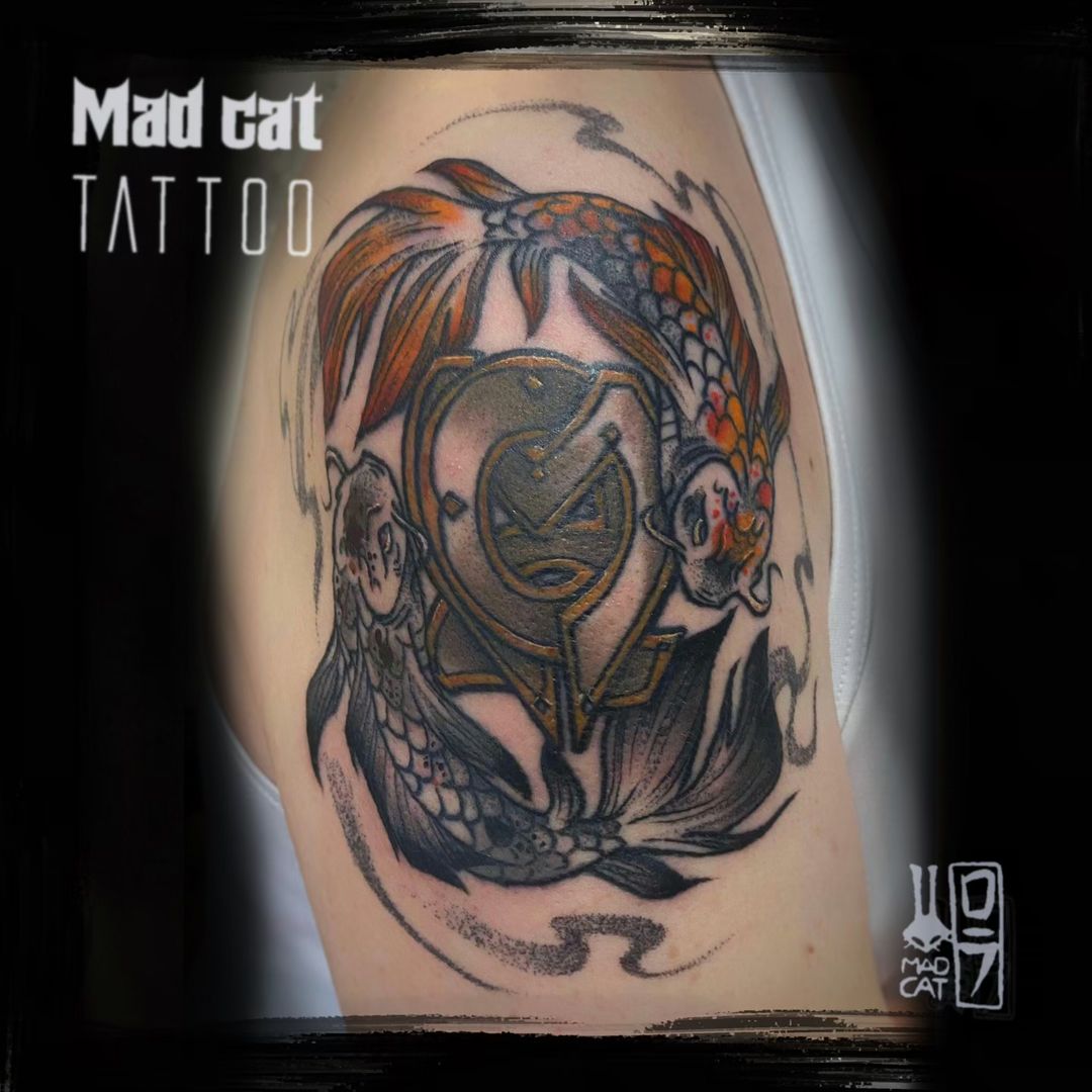 Tatouage par Mad Cat Tattoo