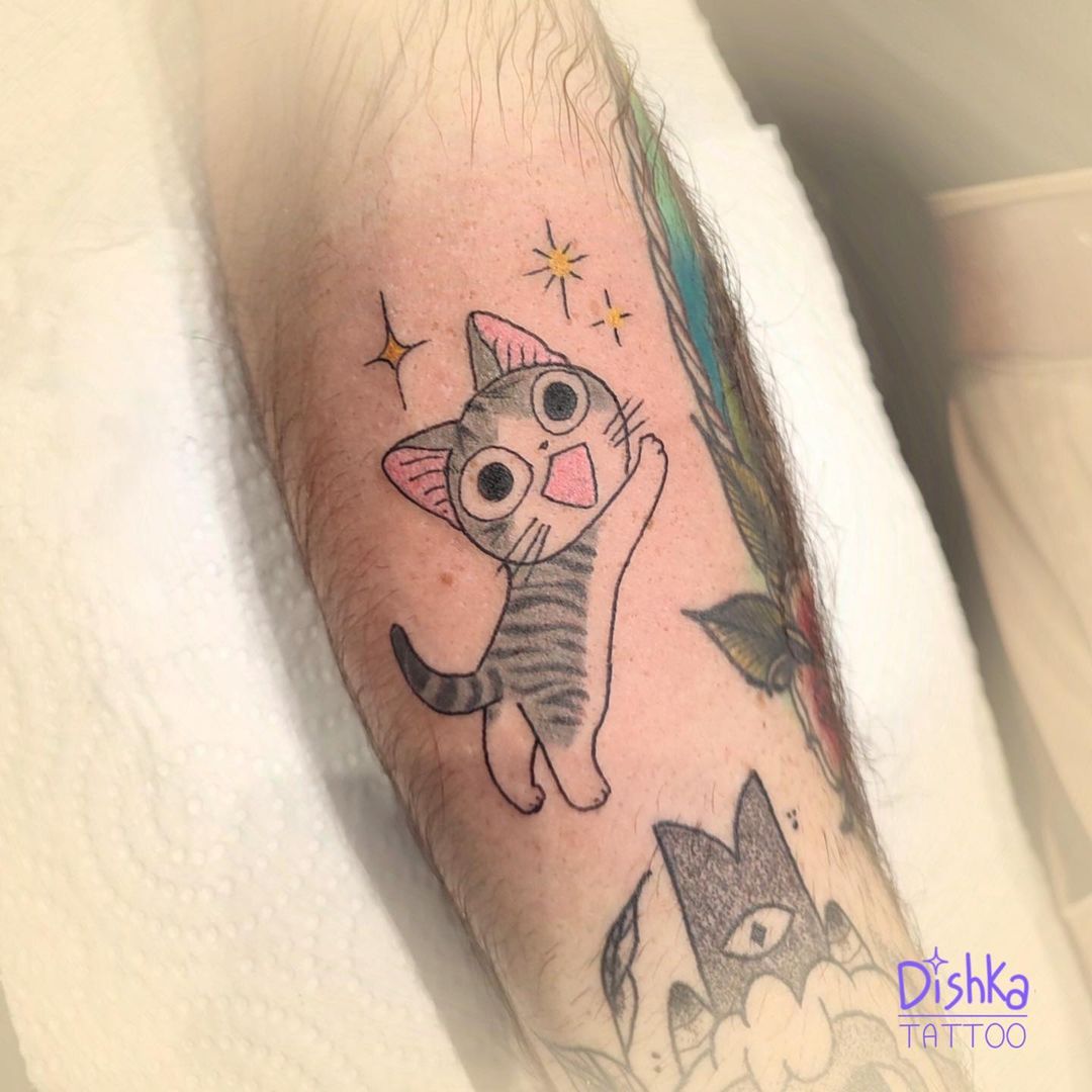 Tatouage par Élodie Dishka