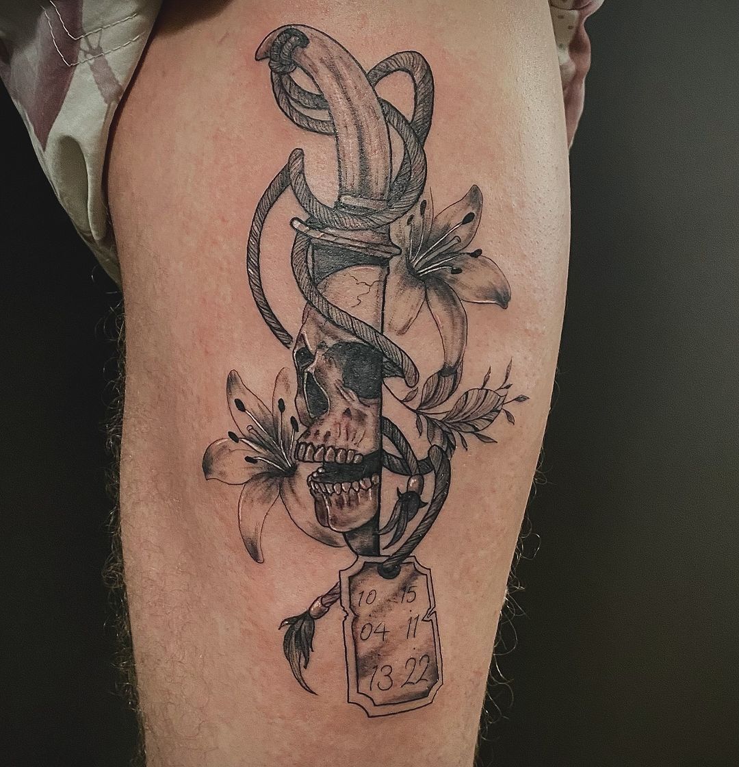 Tatouage par Dagger Tattooo