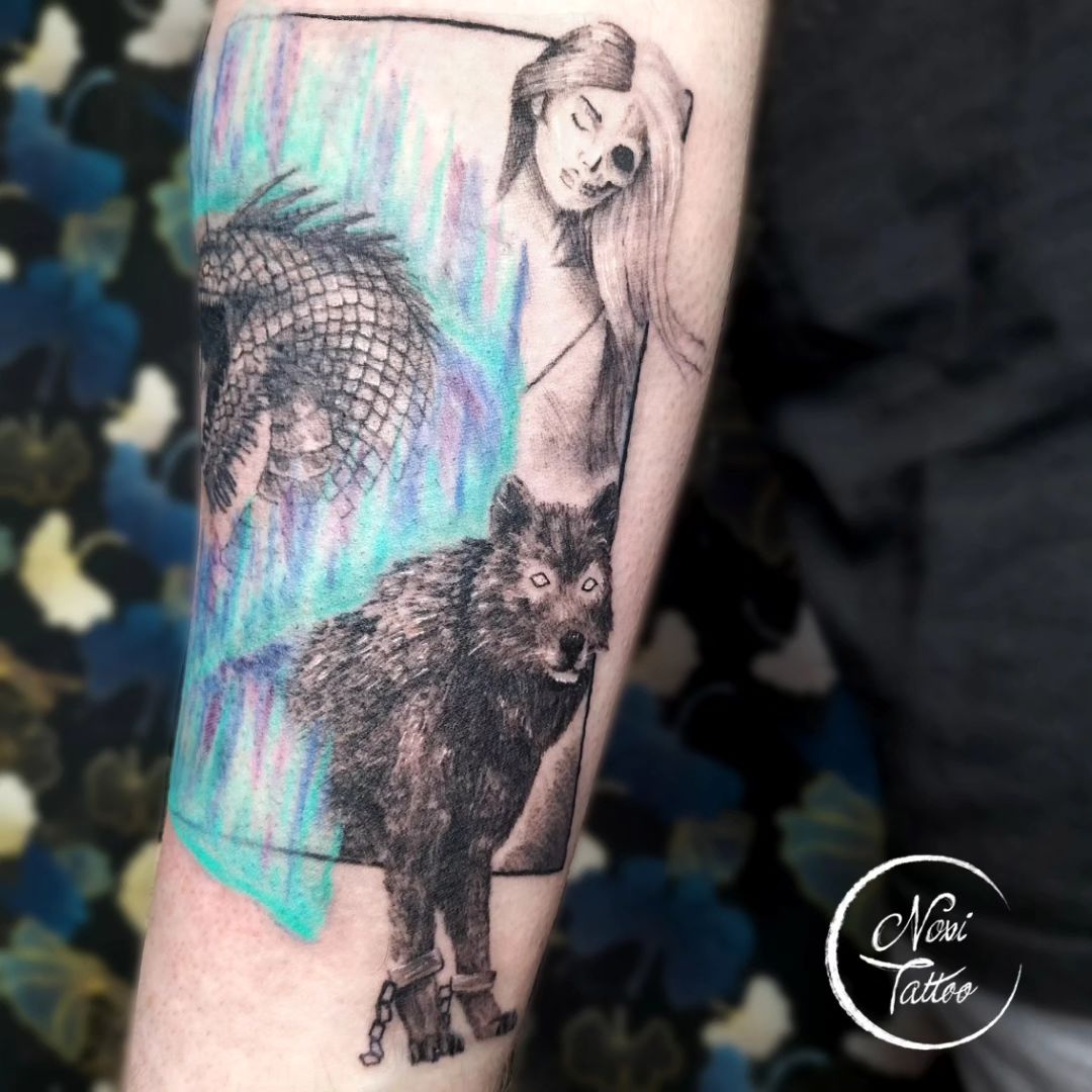 Portfolio de Tatoueuse Style Croquis Pop-Culture