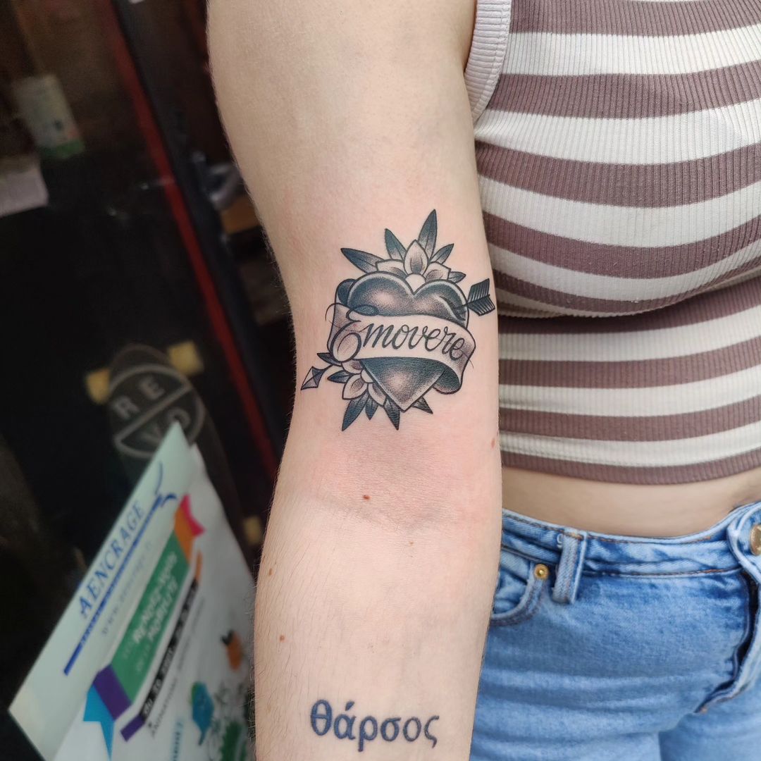 Tatouage par Quentain De Pontux