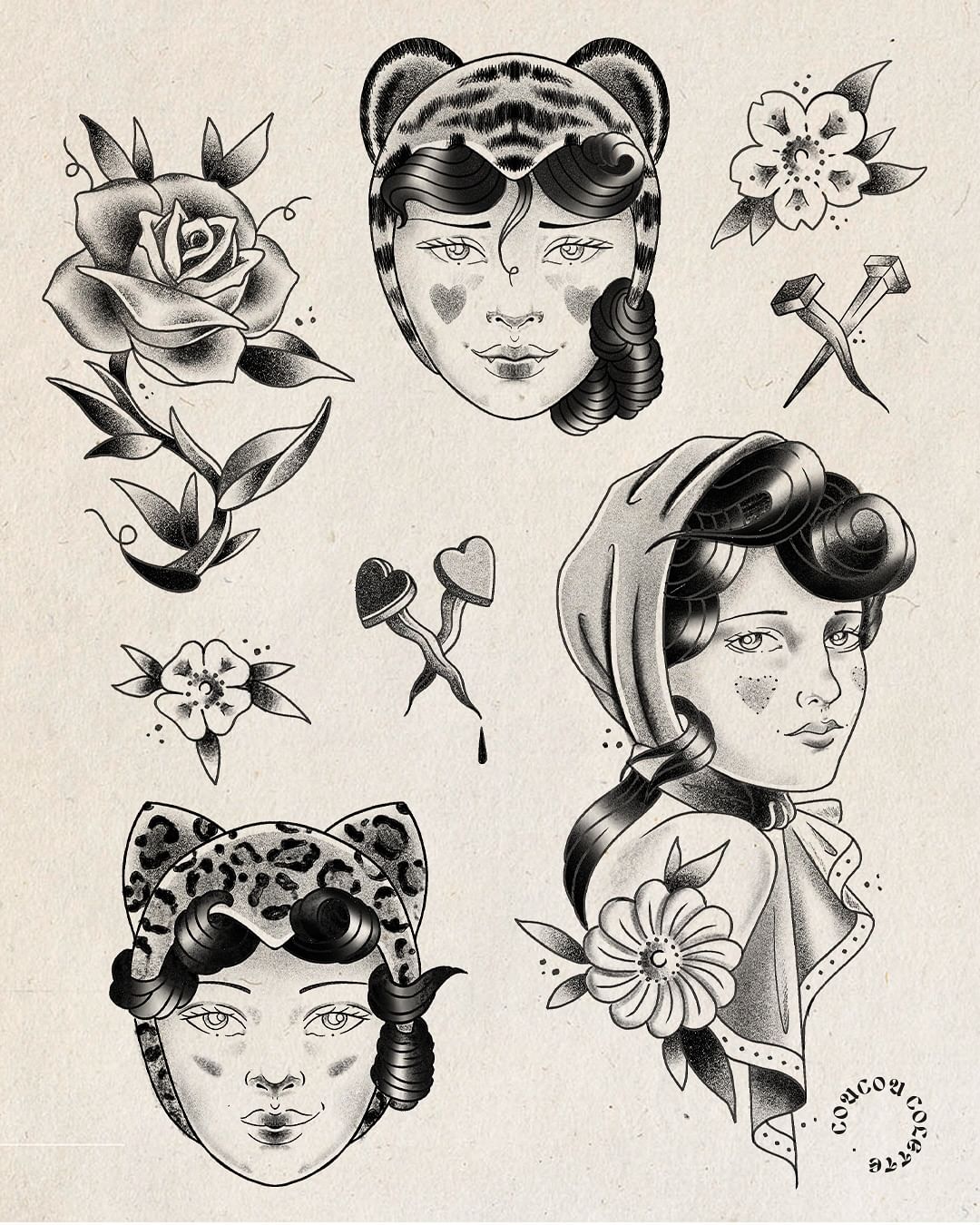 Travail de Colette Tatouage Rennes