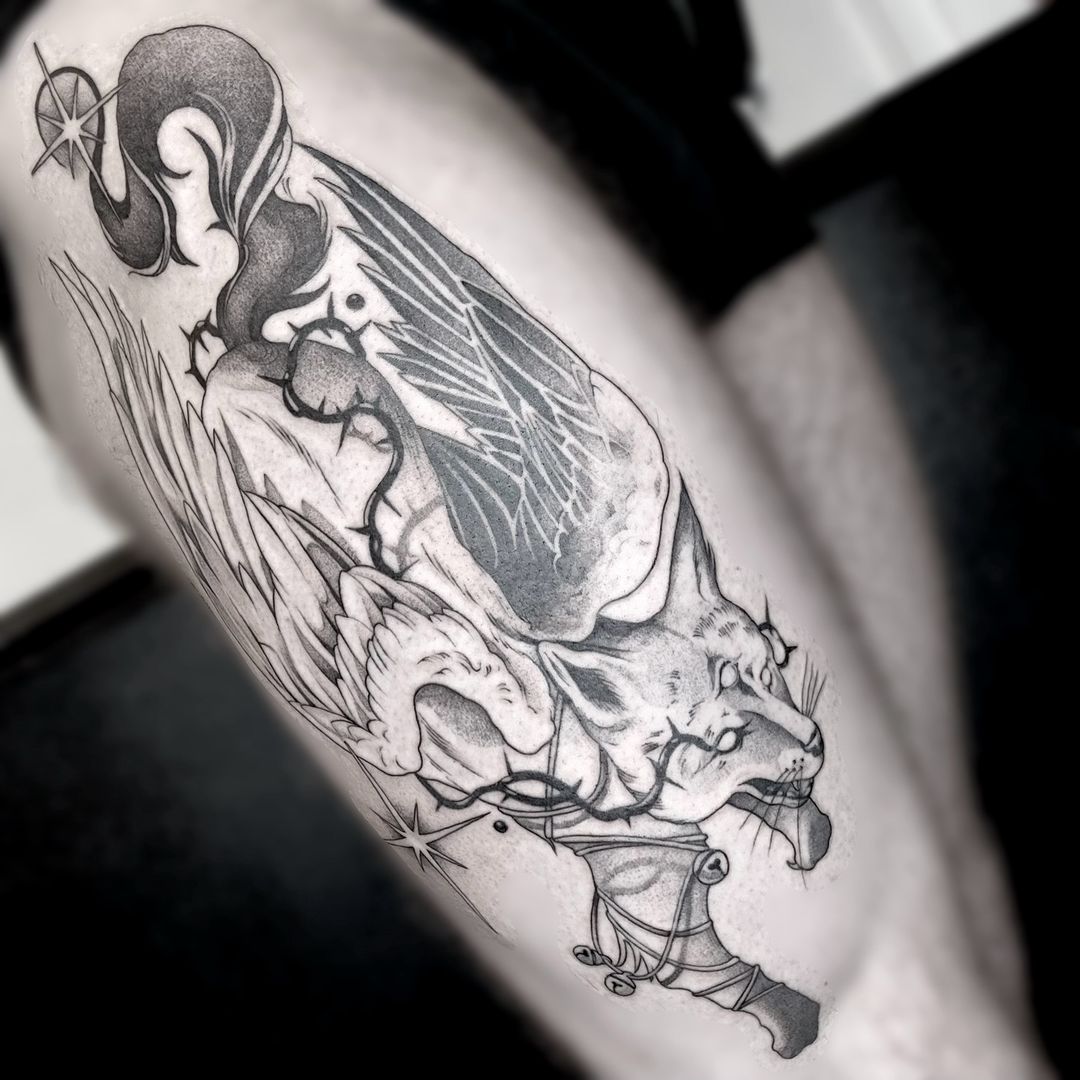 Tatouage par Passion Poison Tatoueuse À Rennes