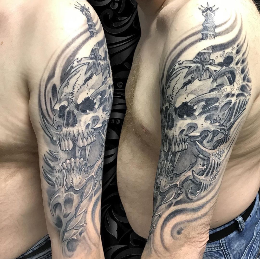 Tatouage par Damien Andreani