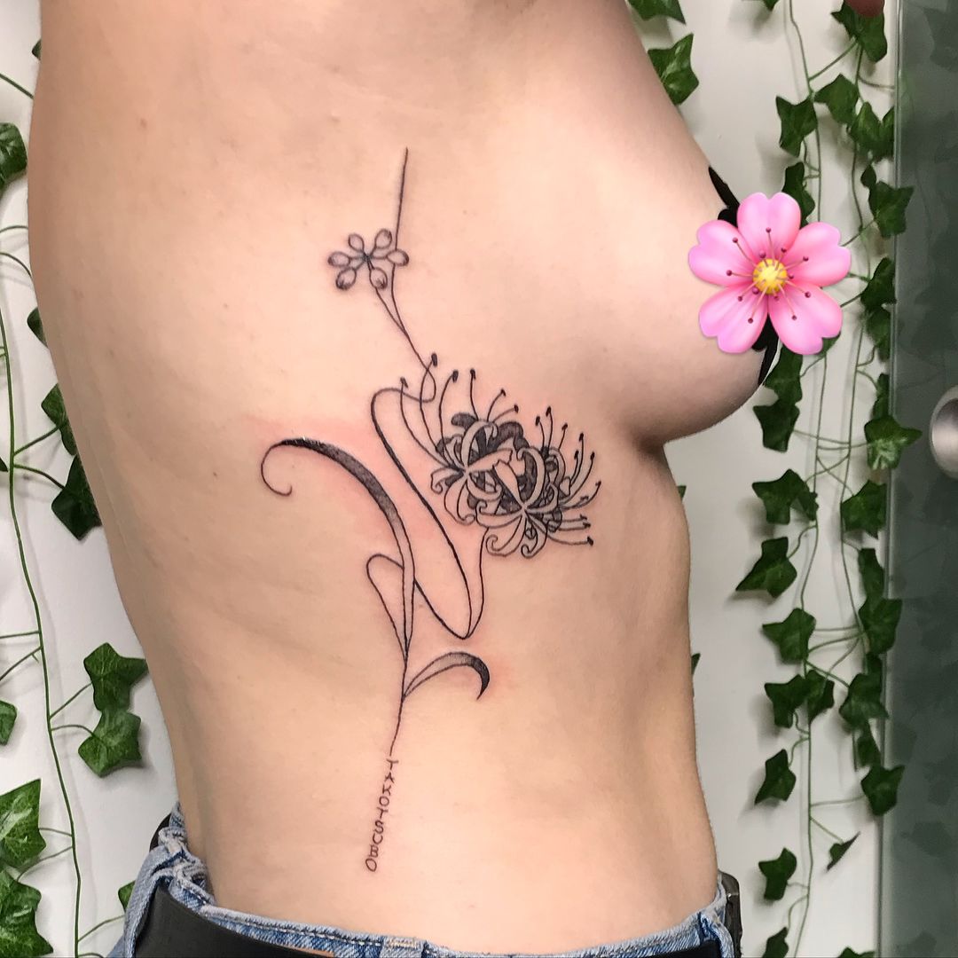 Tatouage par La Guêpe