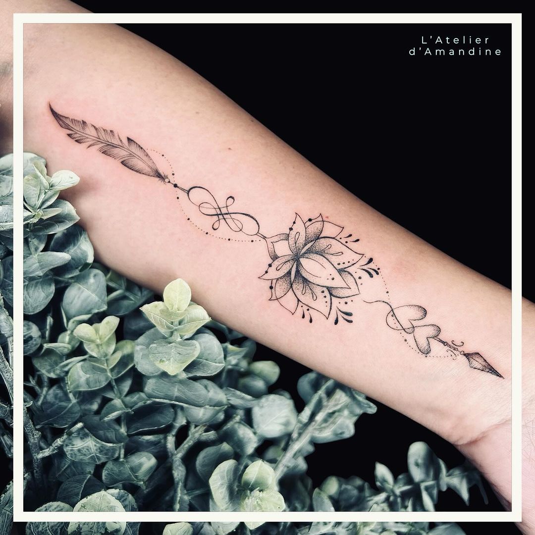 Tatouage par ꕥ l'Atelier d'Amandine ꕥ