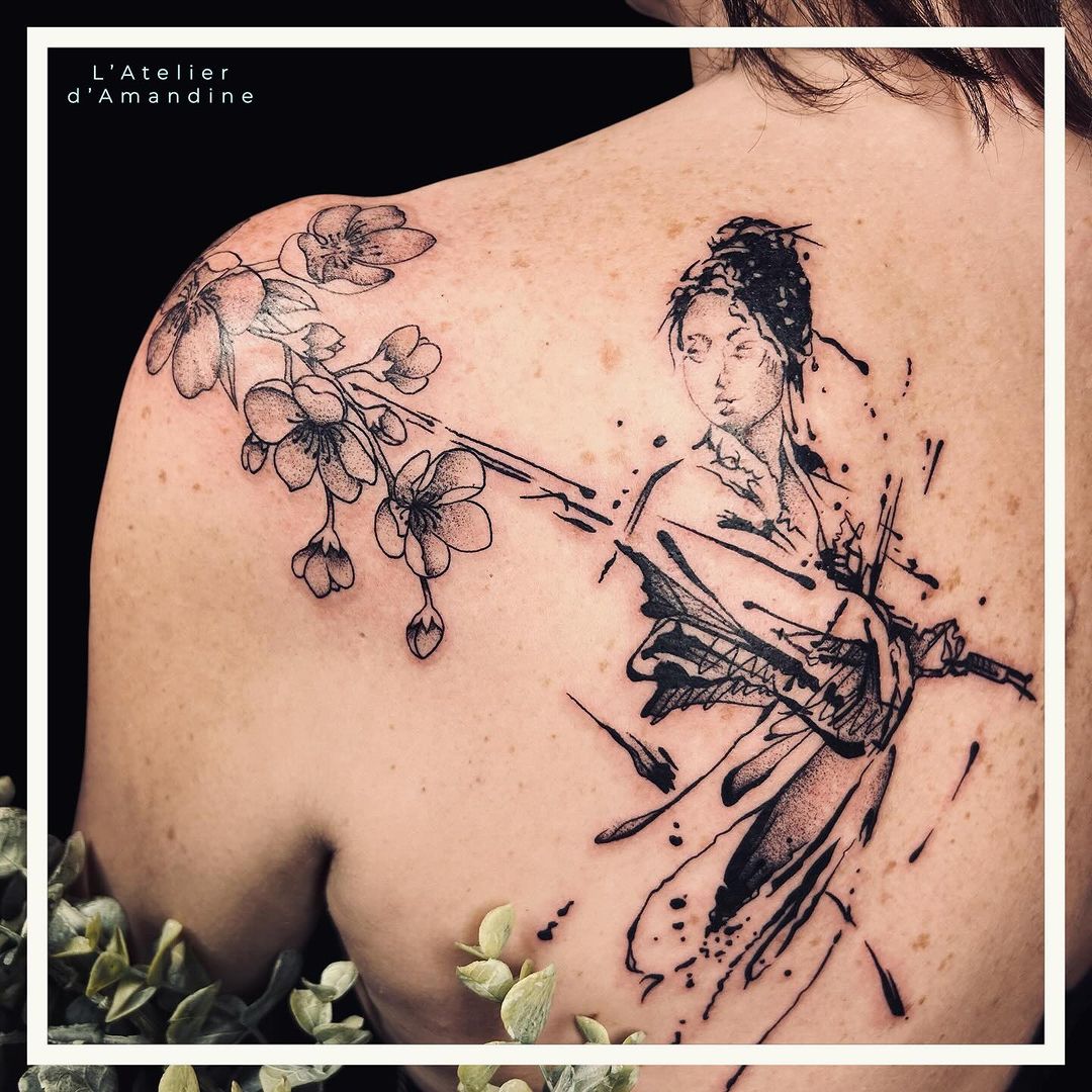 Tatouage par ꕥ l'Atelier d'Amandine ꕥ