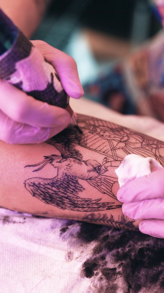 Tatouage par Needles Bee
