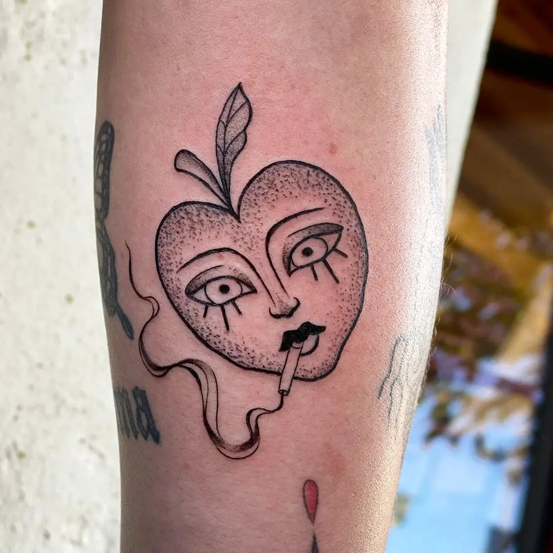Tatouage par Kallima Tattoo Noirmoutier