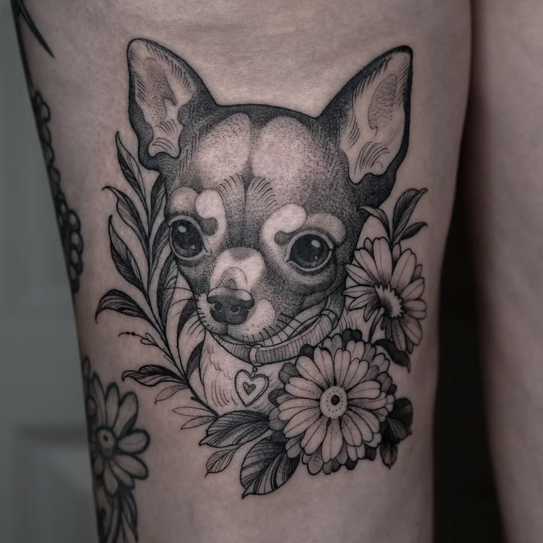 Tatouage par Lily Strange