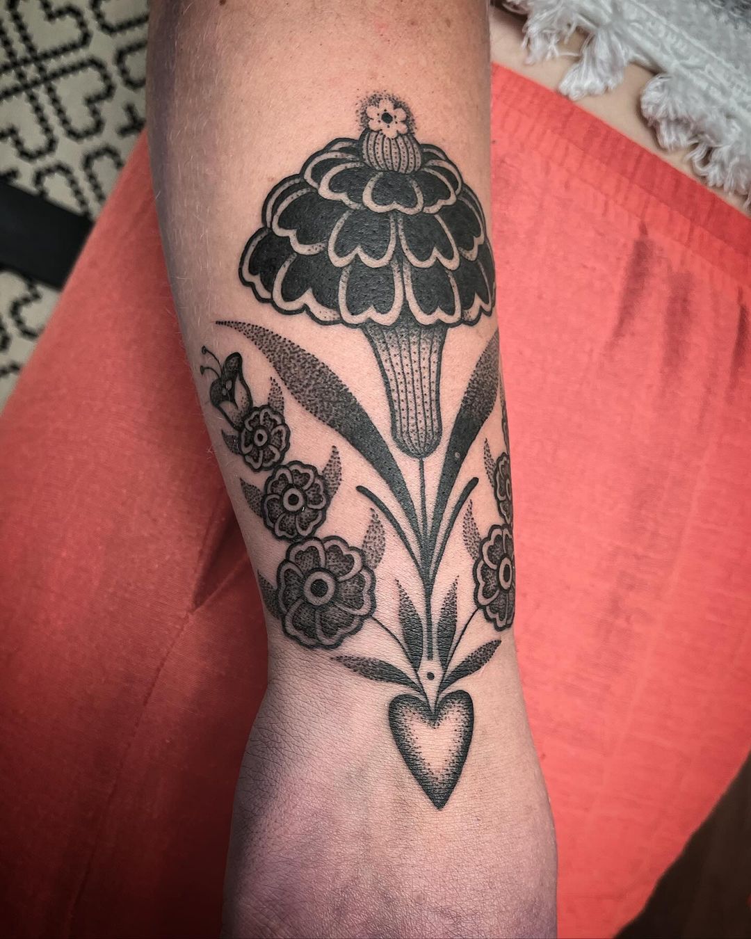 Tatouage par Emmanuelle Sola
