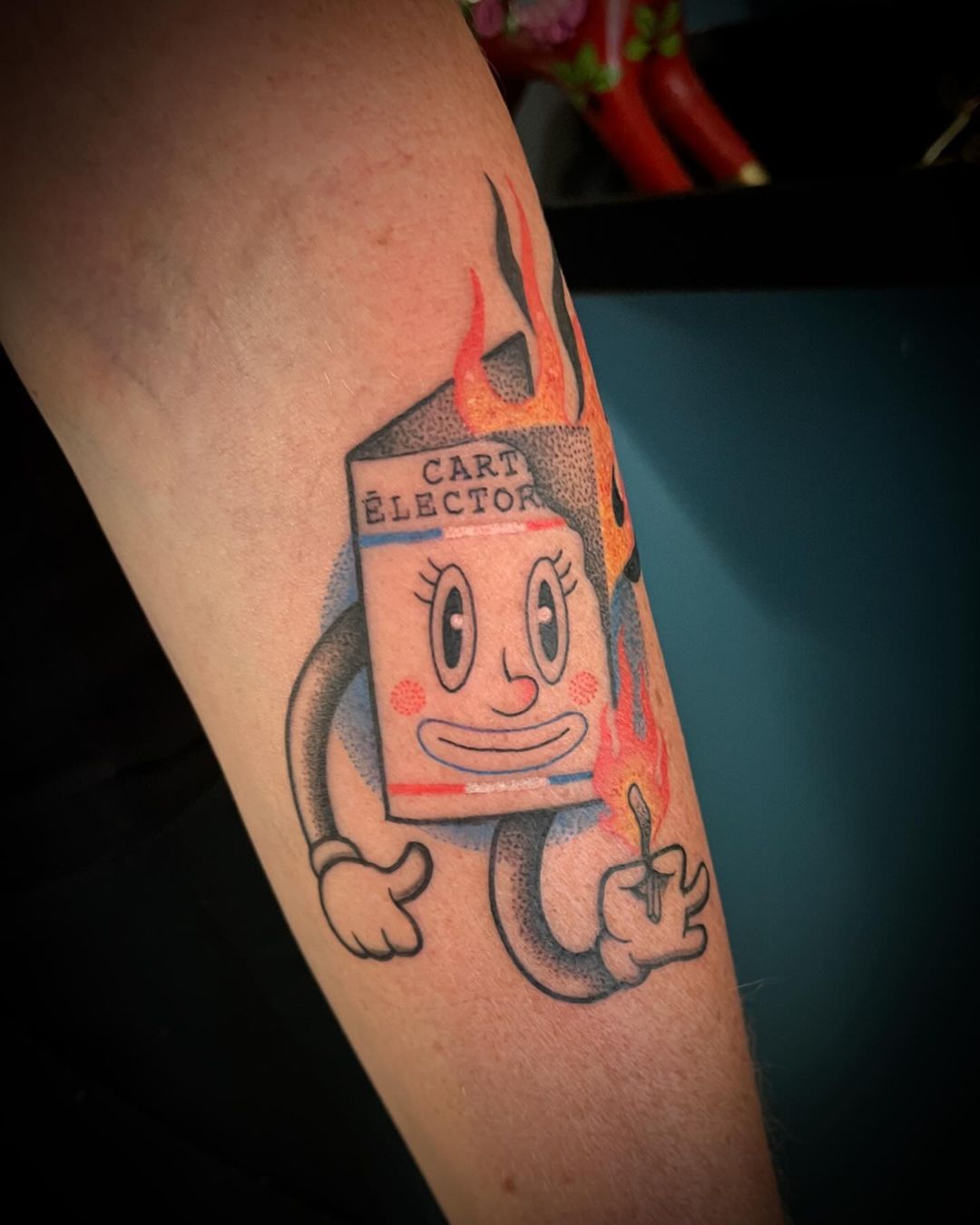 Tatouage par Emmanuelle Sola