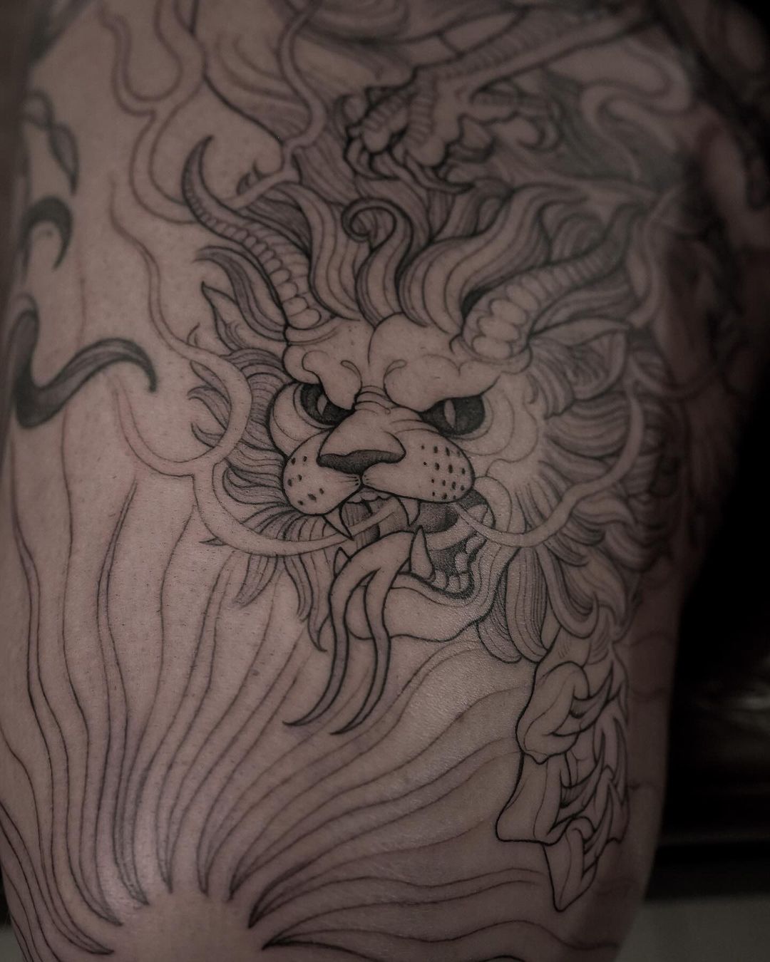 Tatouage par Lily Strange