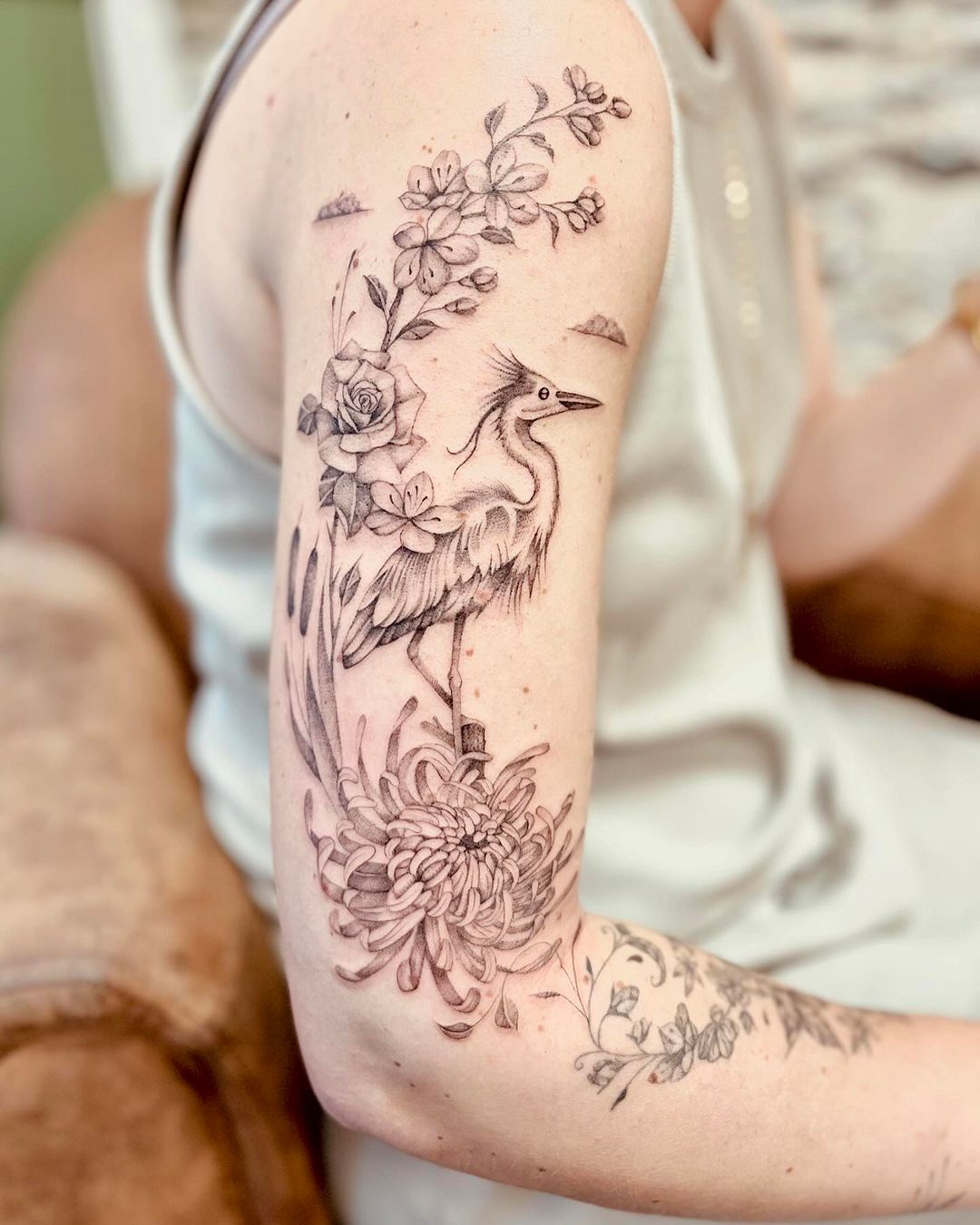 Tatouage par Fanny Coutin