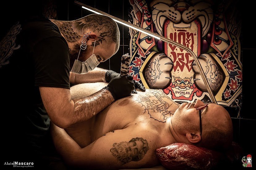 Tatouage par Vonleg