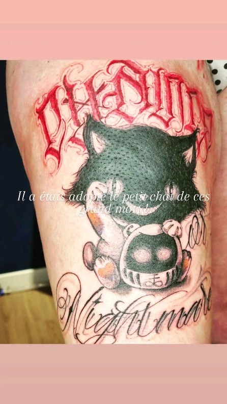 Tatouage par Vincent Ramade