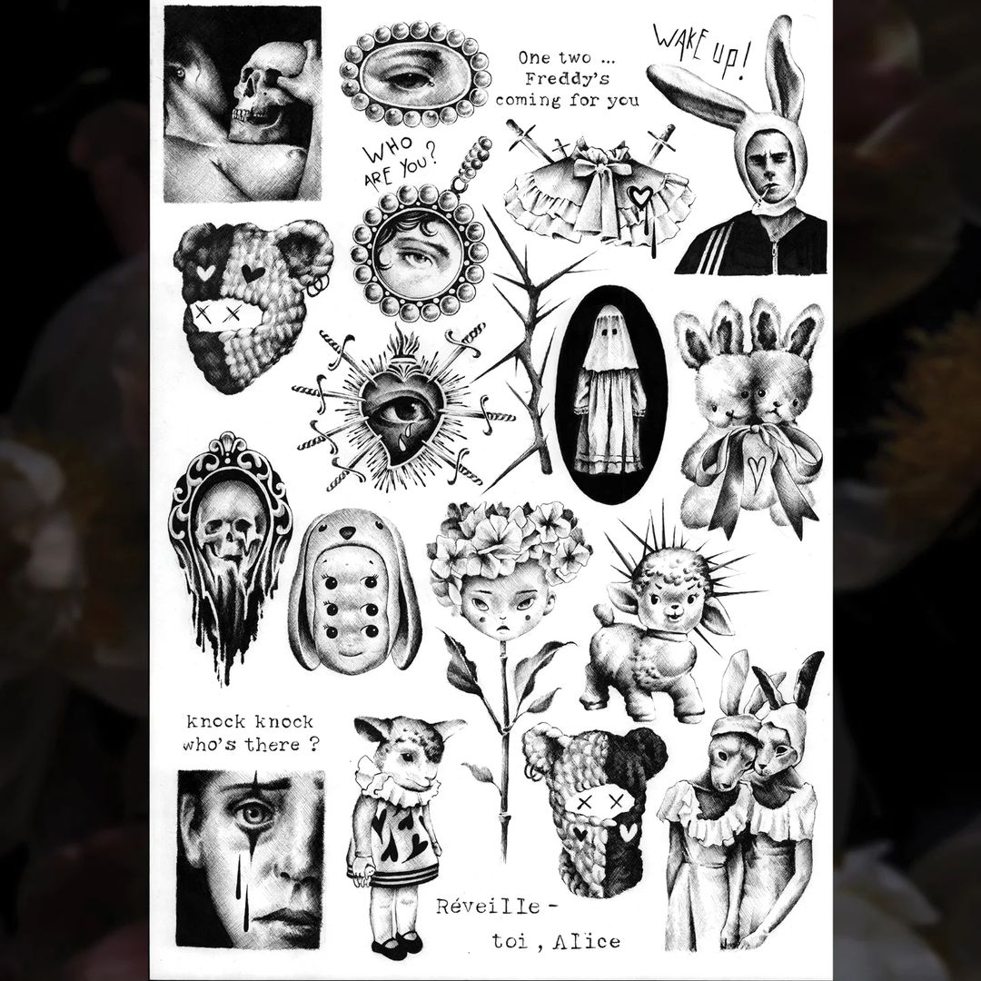 Tatouage par Dent Noire Tattoo Nantes