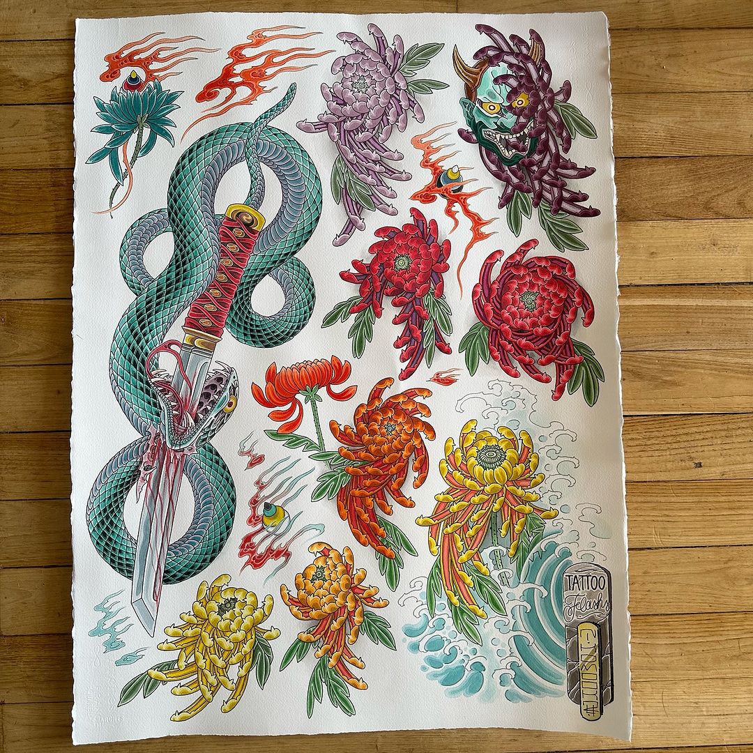 Tatouage par Niko Dermal Mayhem