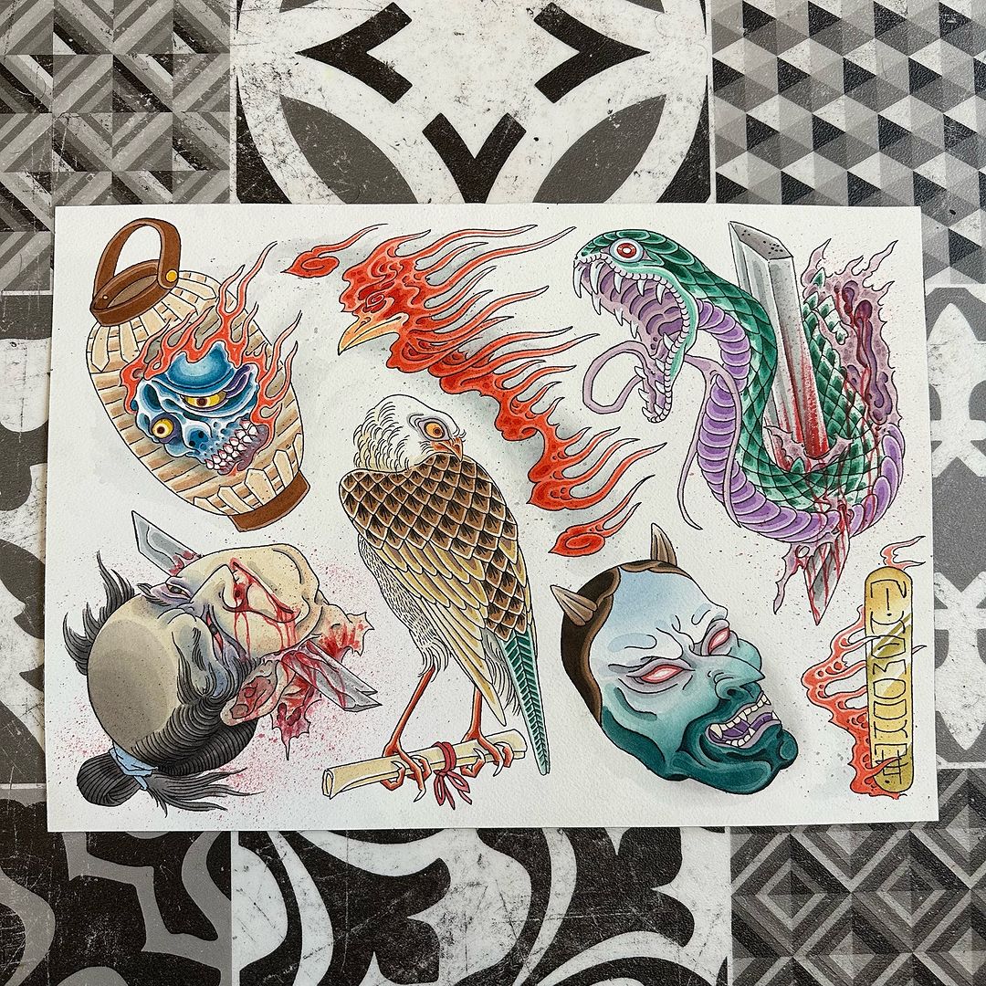 Tatouage par Niko Dermal Mayhem